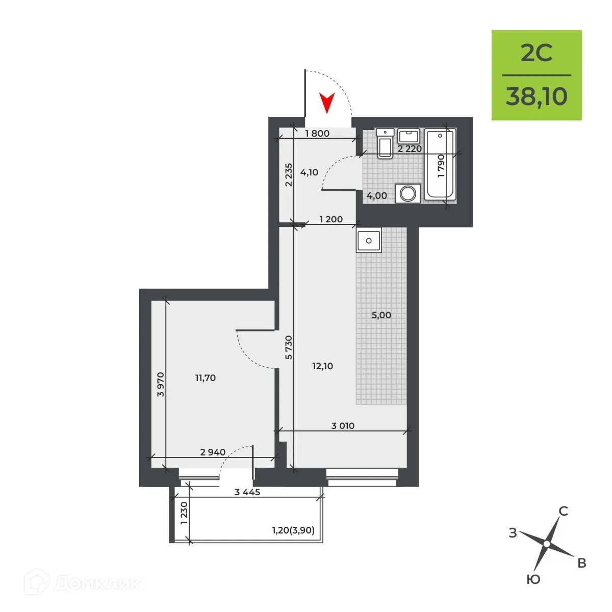 Фото квартиры в ЖК ДНК