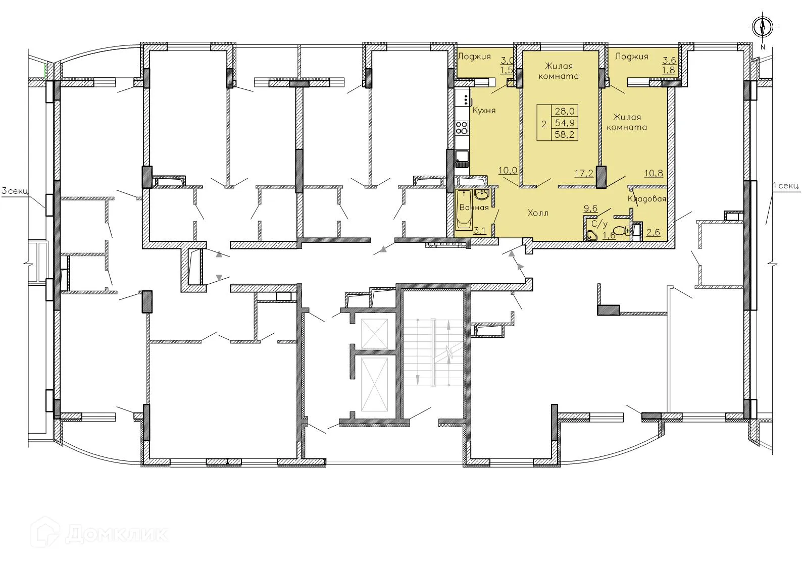 Фото квартиры в ЖК "Боровое"