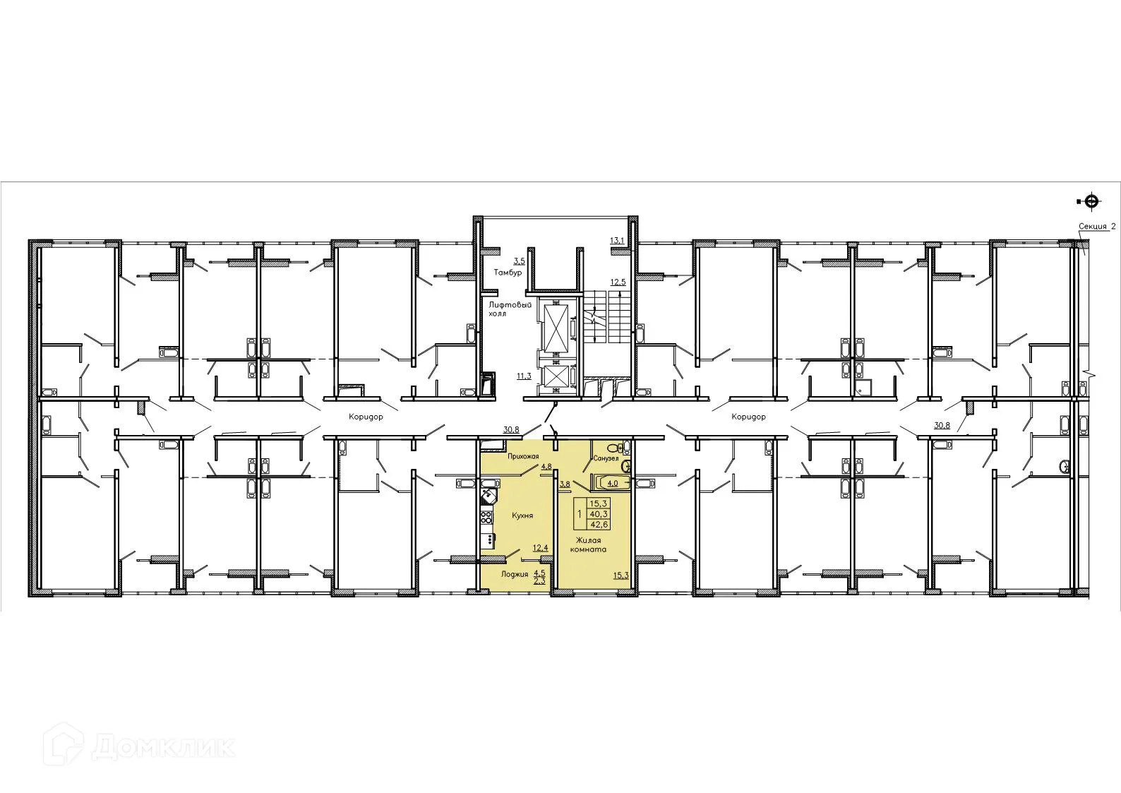 Фото квартиры в ЖК "Боровое"