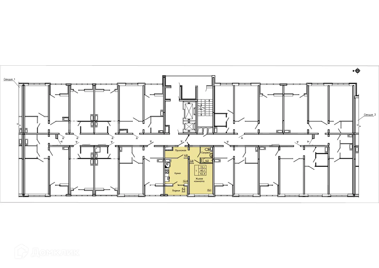 Фото квартиры в ЖК "Боровое"