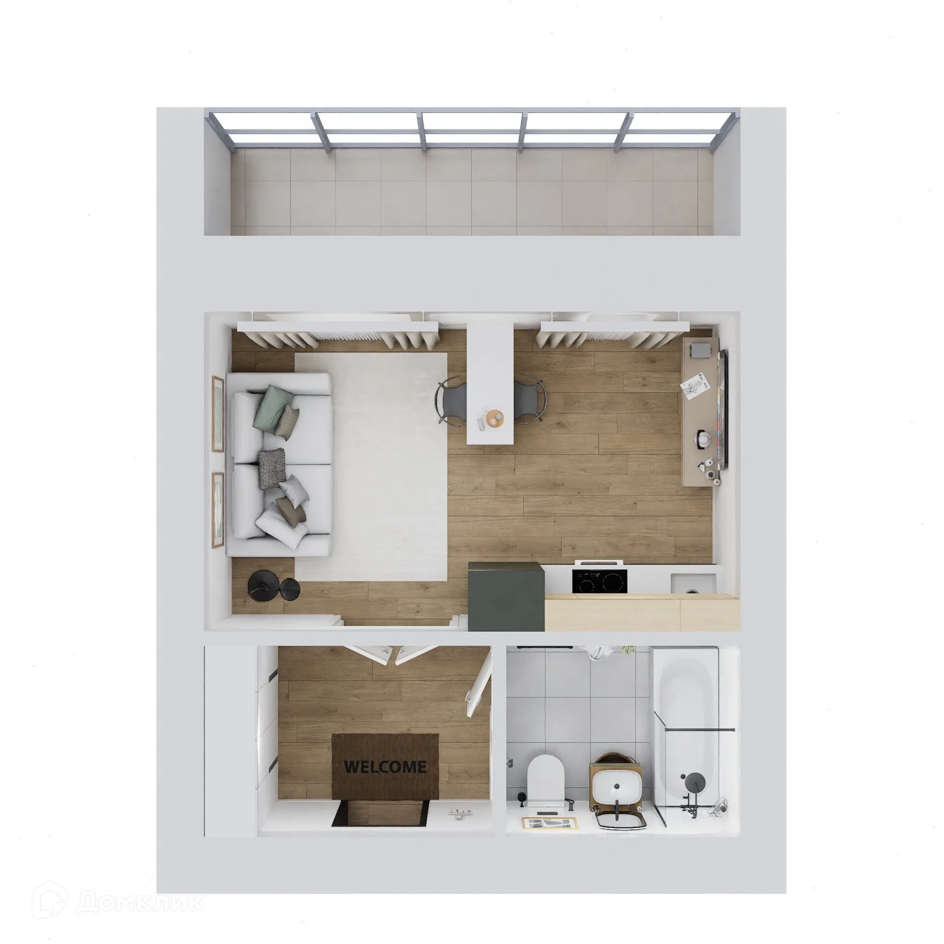 Фото квартиры в ЖК Дивногорский