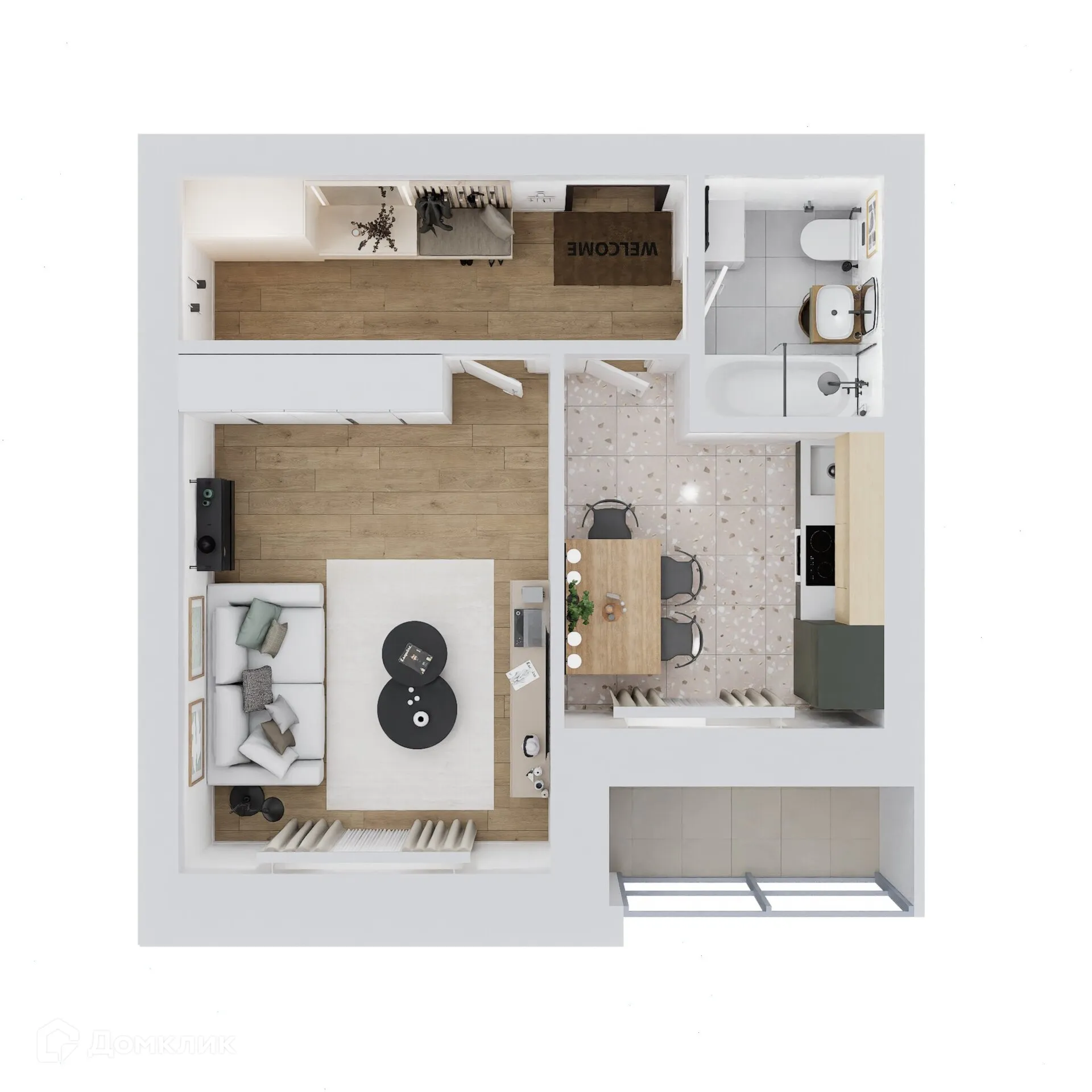 Фото квартиры в ЖК Дивногорский