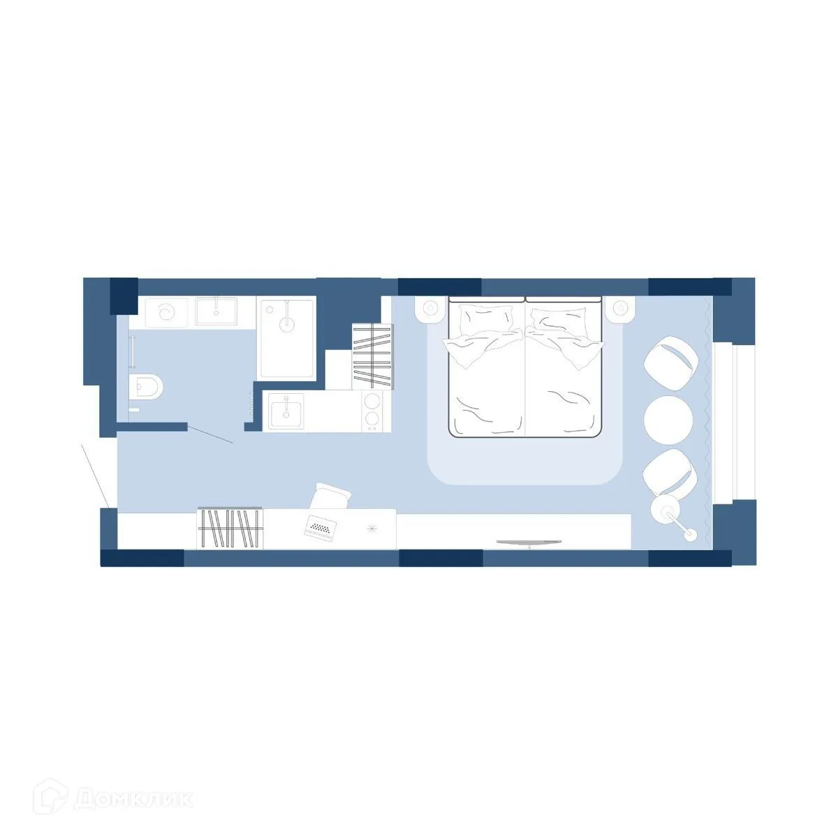 Фото квартиры в ЖК Гостиница GAGARIN CITY