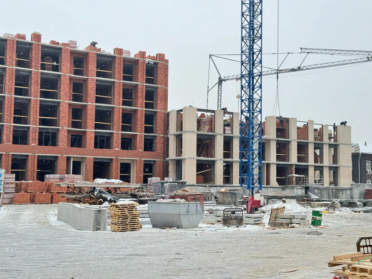 ЖК Комсомольский проспект ход строительства