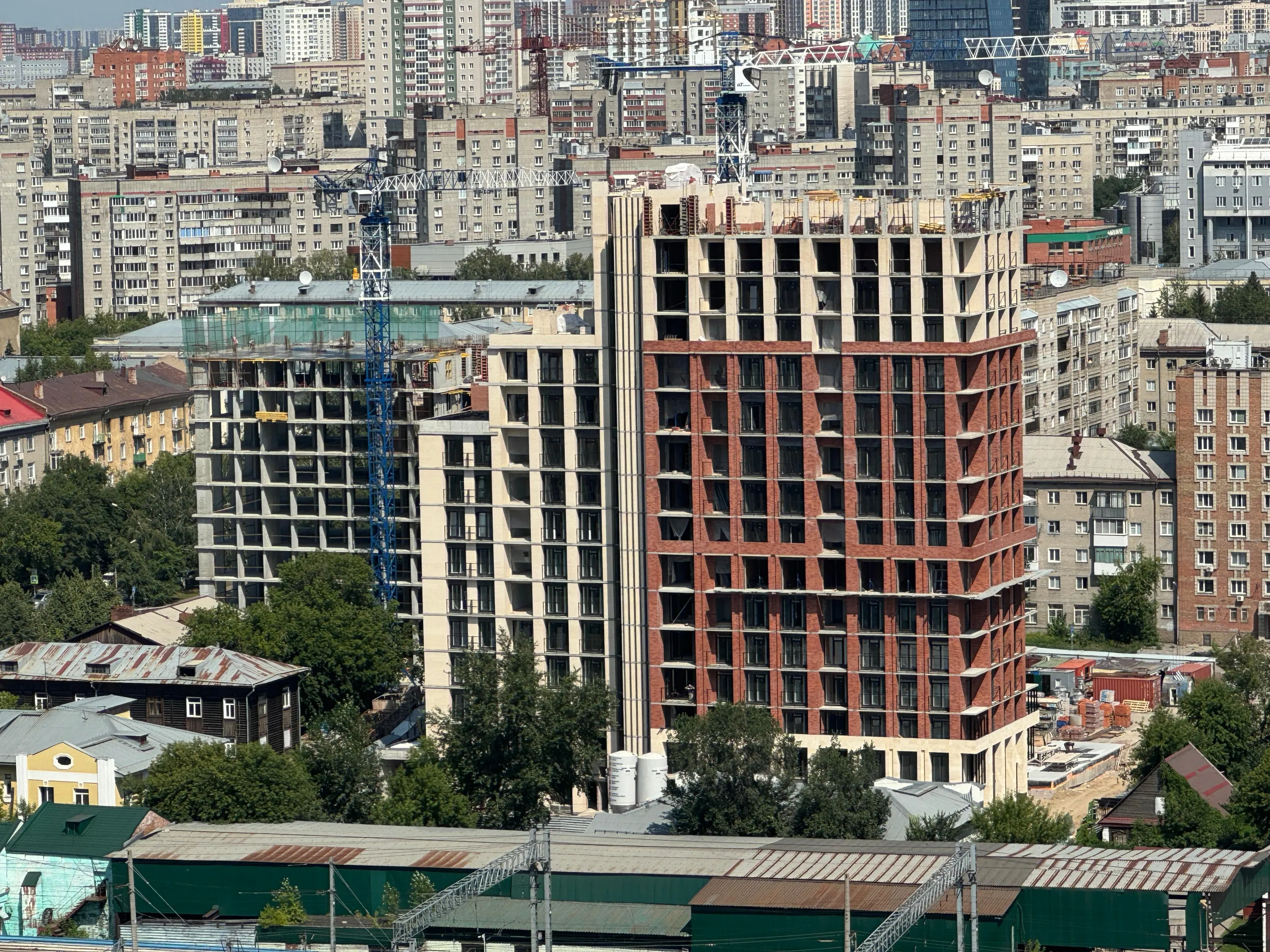 ЖК Комсомольский проспект ход строительства