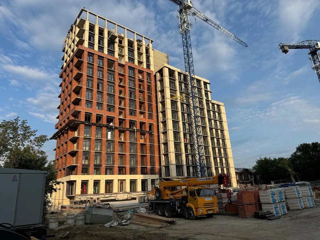 ЖК Комсомольский проспект ход строительства