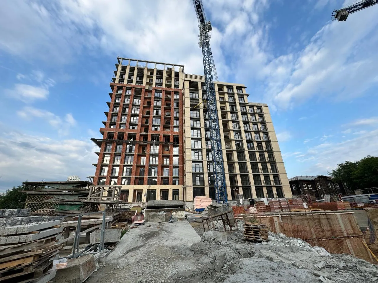 ЖК Комсомольский проспект ход строительства