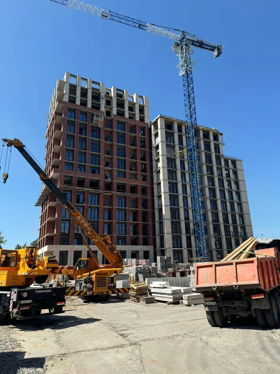 ЖК Комсомольский проспект ход строительства