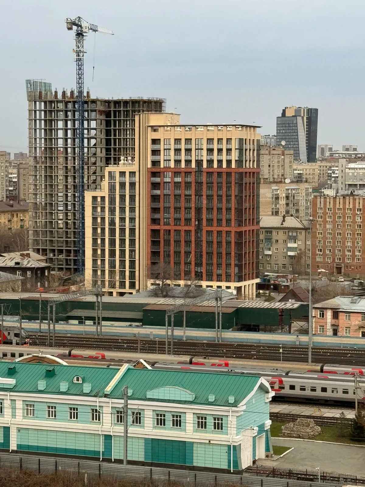 ЖК Комсомольский проспект ход строительства