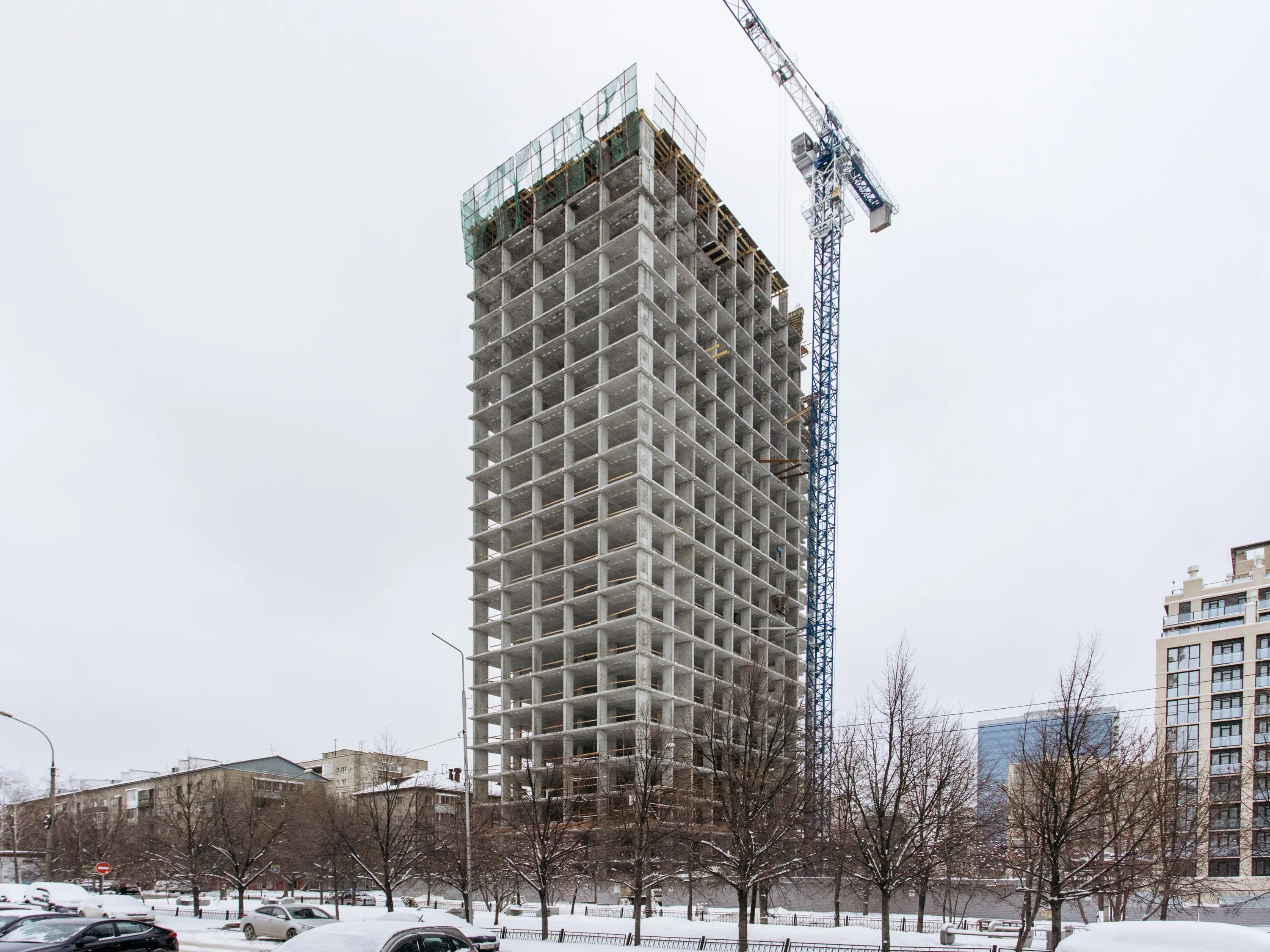 ЖК Комсомольский проспект ход строительства