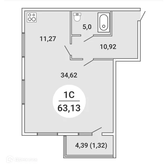 Фото квартиры в ЖК Сергиев Пассаж