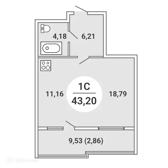 Фото квартиры в ЖК Сергиев Пассаж