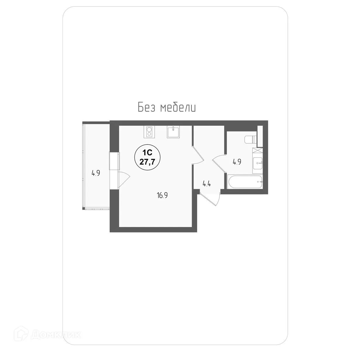 Фото квартиры в ЖК Тетрис