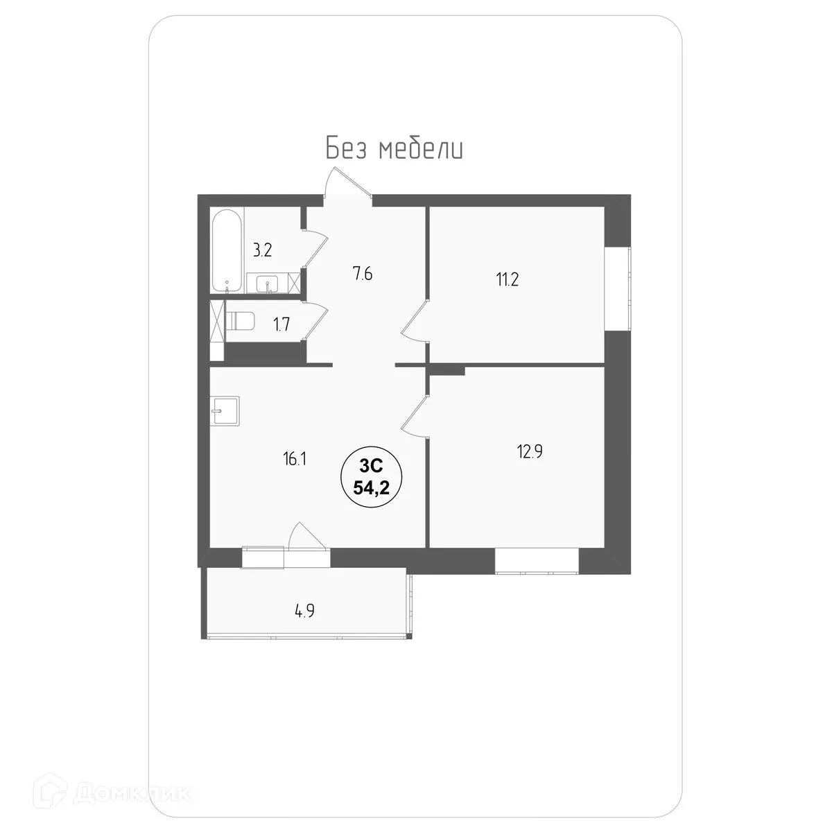 Фото квартиры в ЖК Тетрис