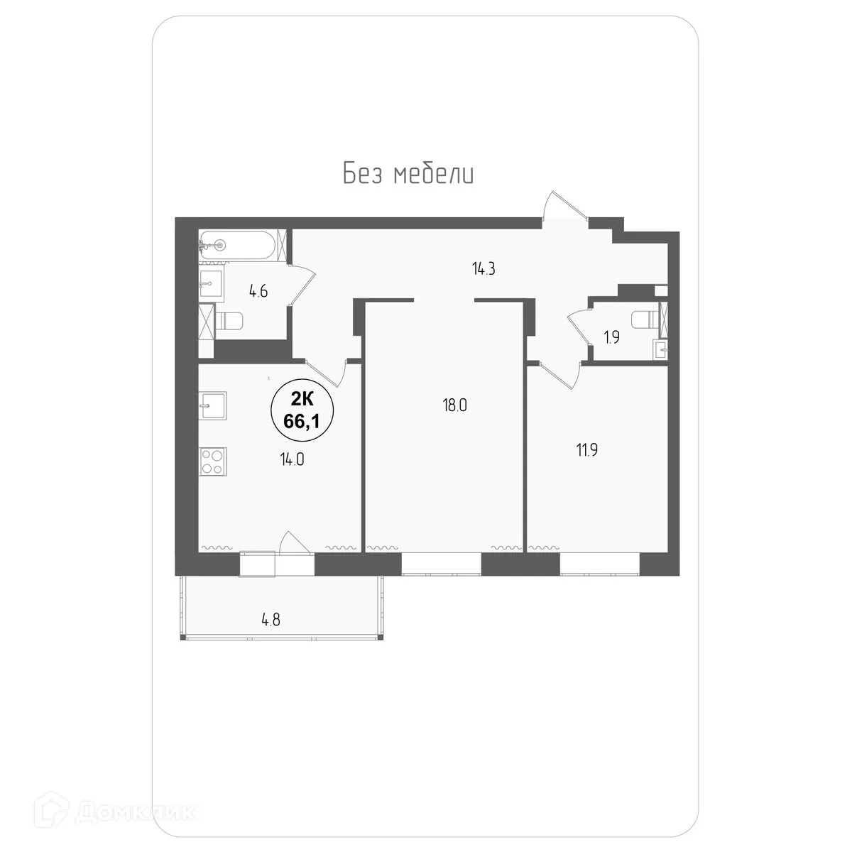 Фото квартиры в ЖК Тетрис