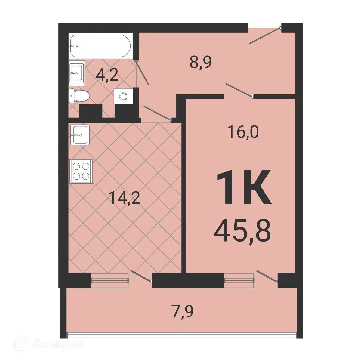 Фото квартиры в ЖК Тетрис