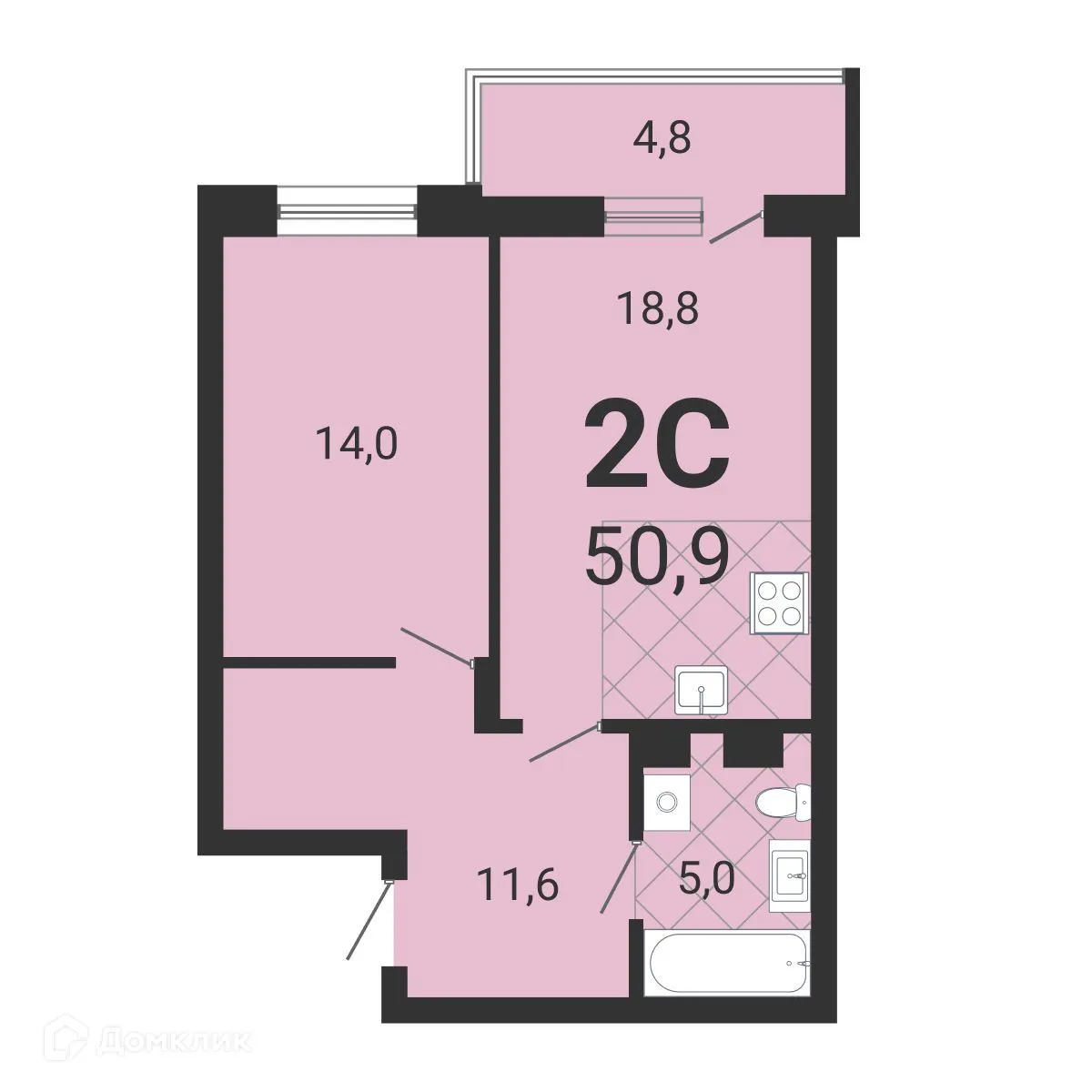 Фото квартиры в ЖК Тетрис