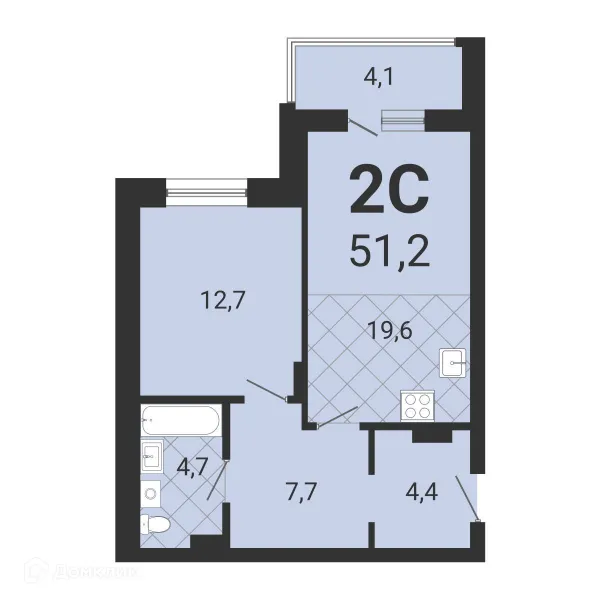 Квартира в ЖК Тетрис