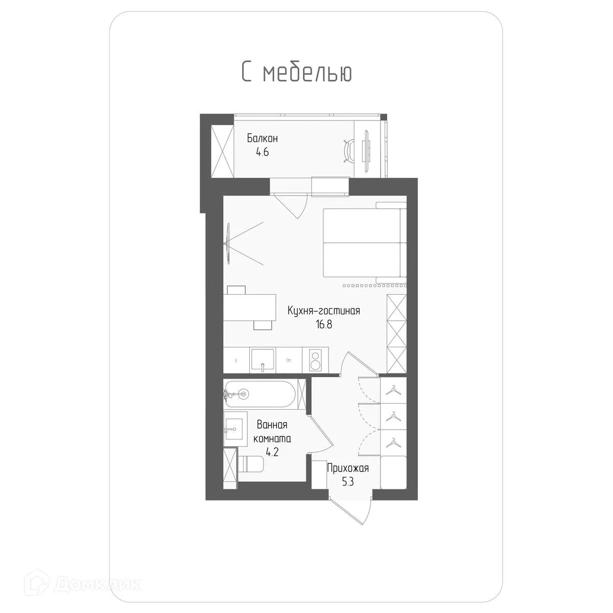 Фото квартиры в ЖК Тетрис