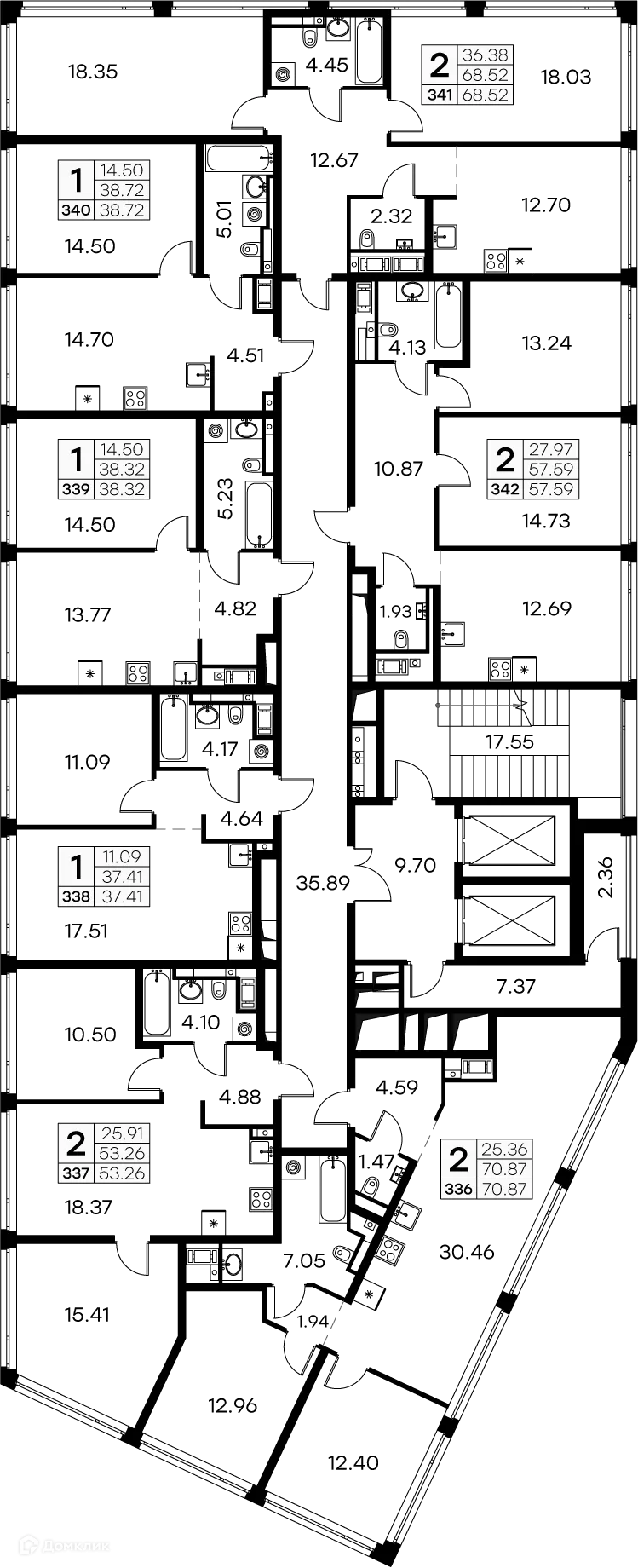 Фото квартиры в ЖК GloraX Premium Василеостровский