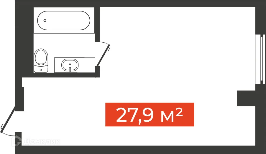 Фото квартиры в ЖК Многофункциональный комплекс Freedom