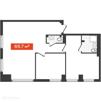 Фото квартиры в ЖК Многофункциональный комплекс Freedom
