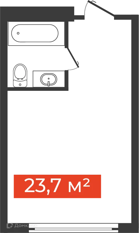 Фото квартиры в ЖК Многофункциональный комплекс Freedom
