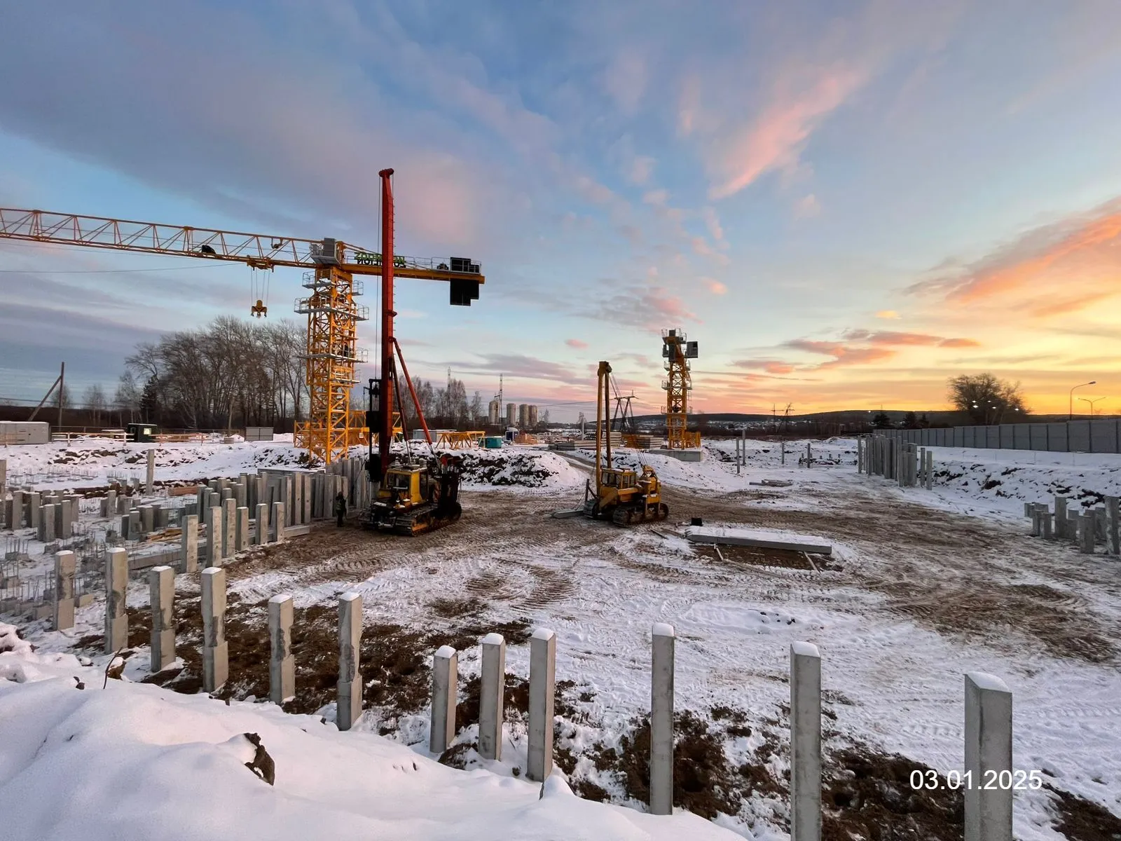 ЖК СКМ Ривер ход строительства