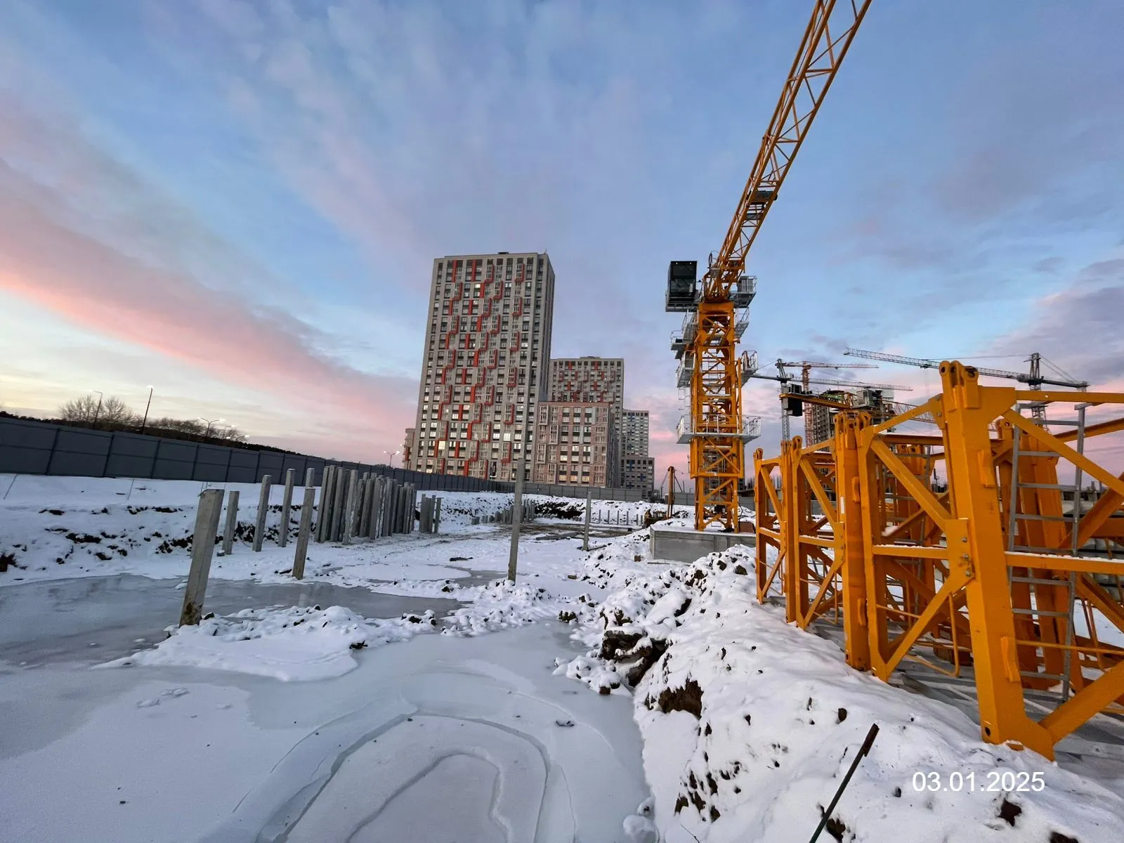 ЖК СКМ Ривер ход строительства