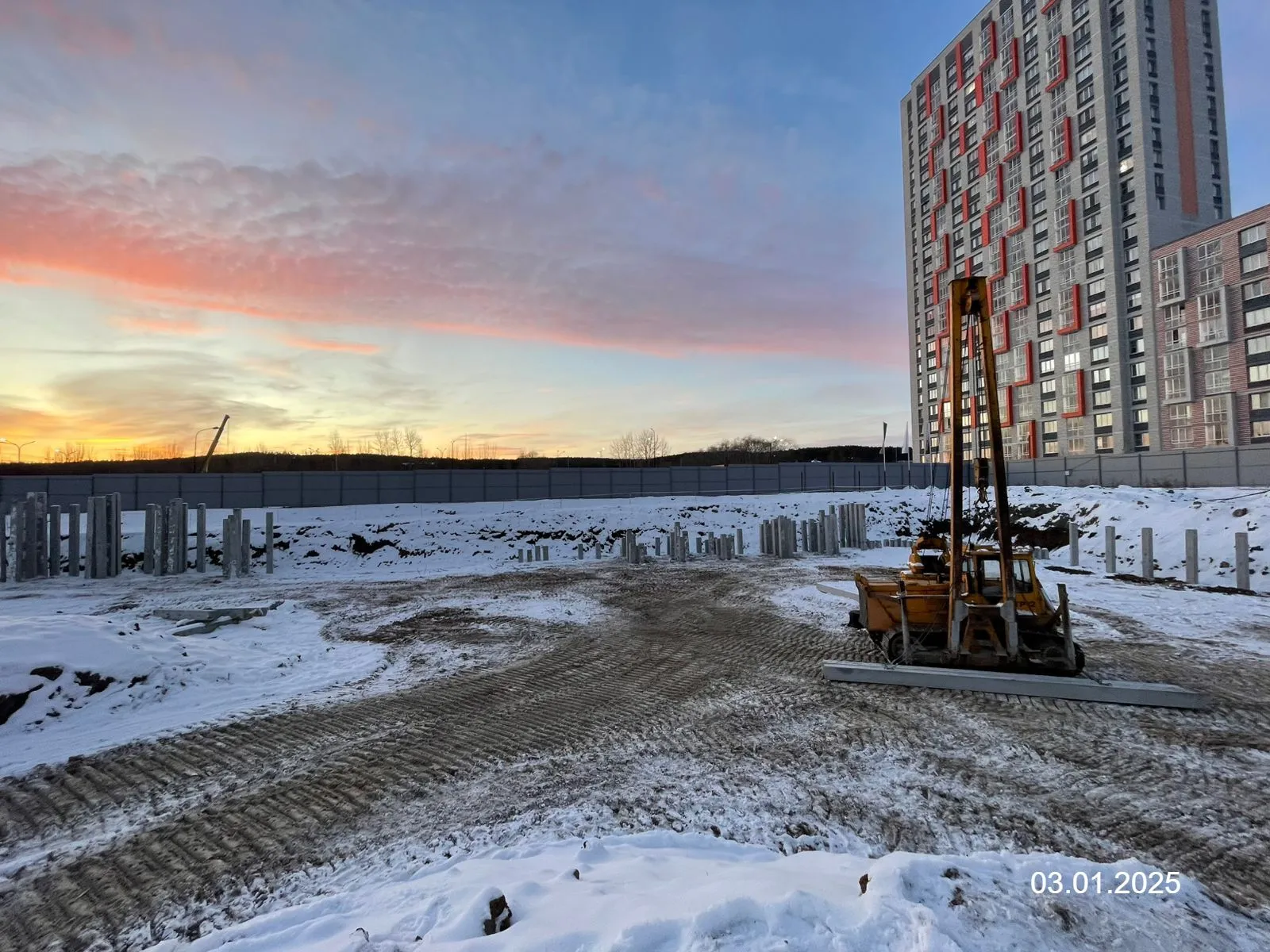 ЖК СКМ Ривер ход строительства