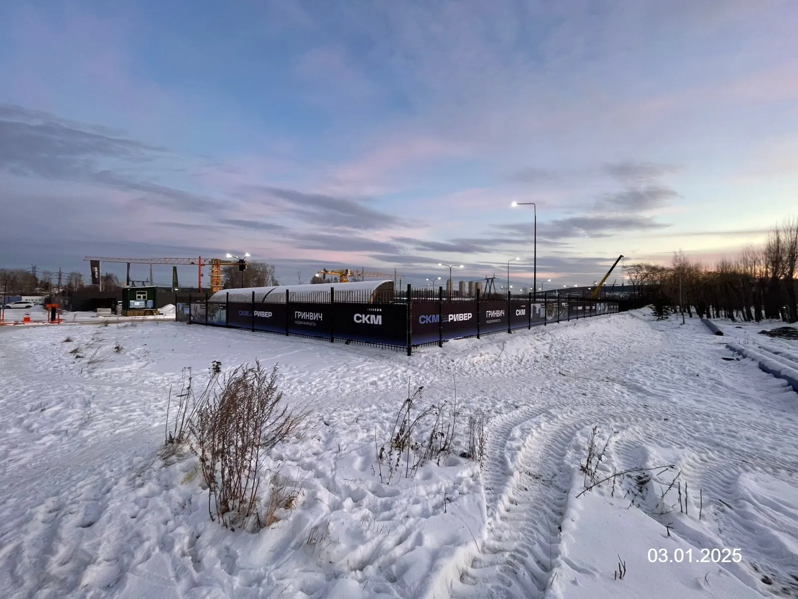 ЖК СКМ Ривер ход строительства