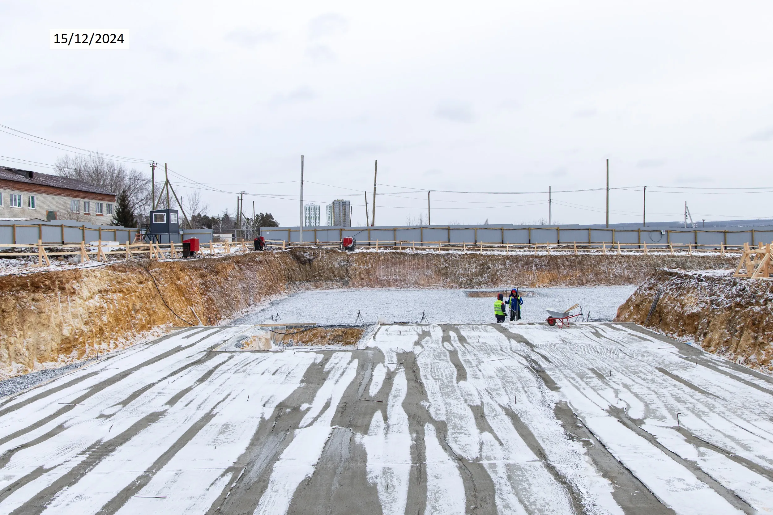 ЖК Уральский сад ход строительства