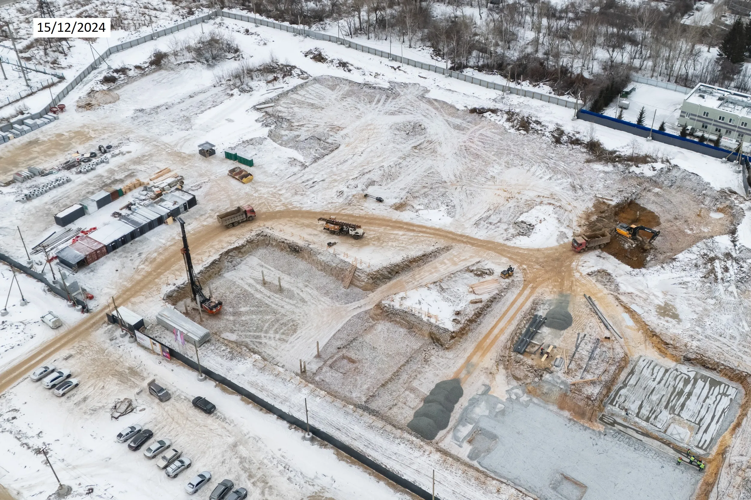 ЖК Уральский сад ход строительства