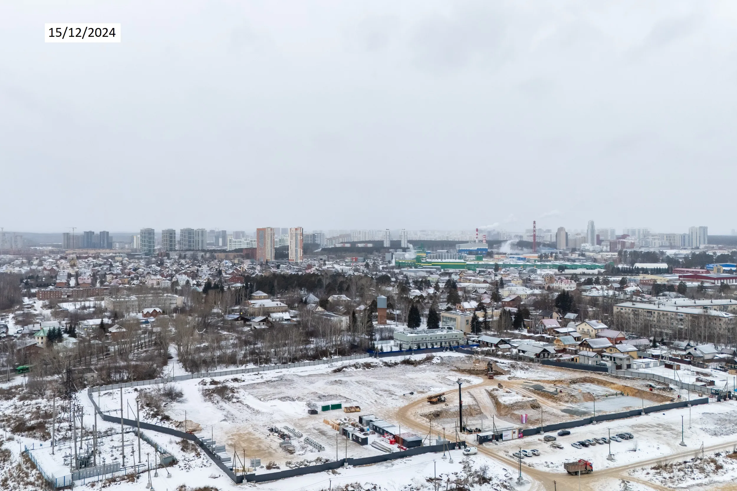 ЖК Уральский сад ход строительства