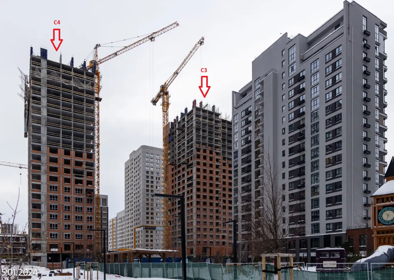 ЖК Парк Столиц ход строительства