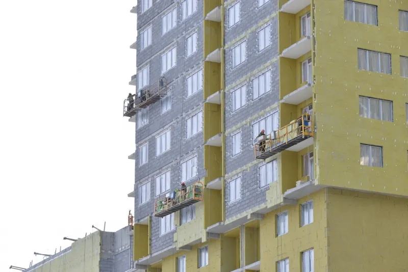 ЖК Квартал-Парк Каменные палатки ход строительства