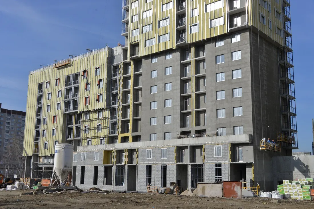 ЖК Квартал-Парк Каменные палатки ход строительства