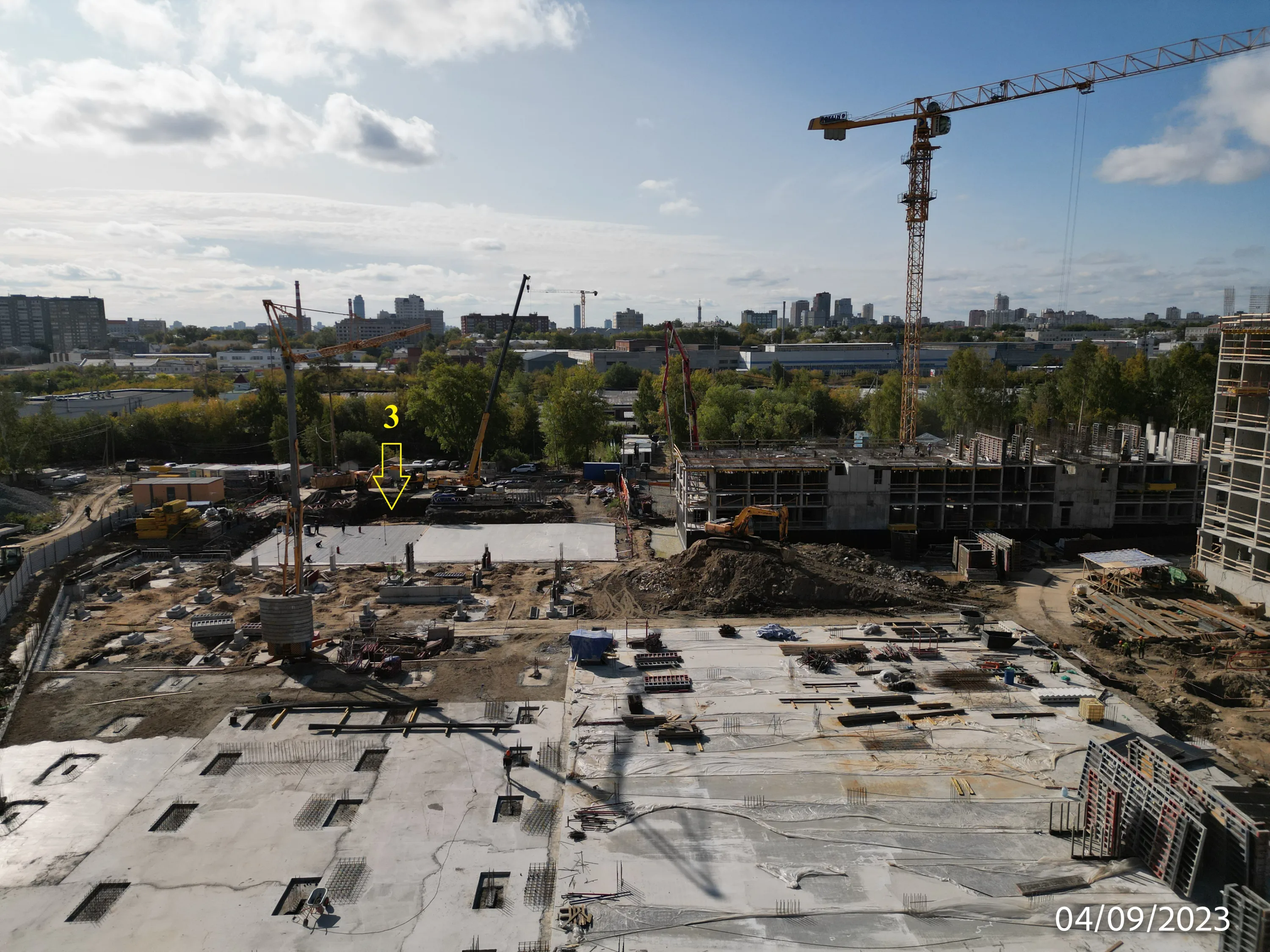 ЖК Квартал-Парк Каменные палатки ход строительства