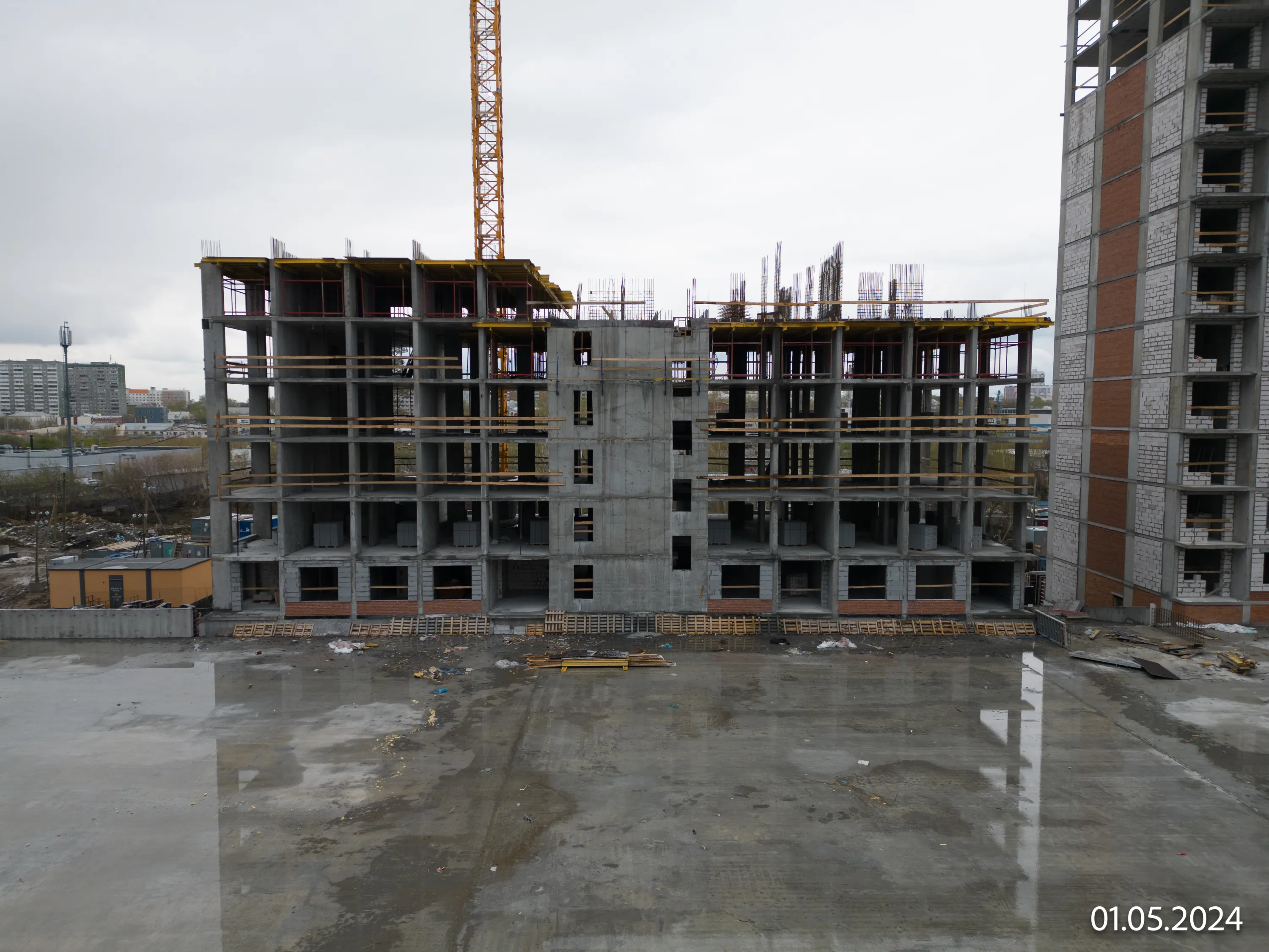 ЖК Квартал-Парк Каменные палатки ход строительства