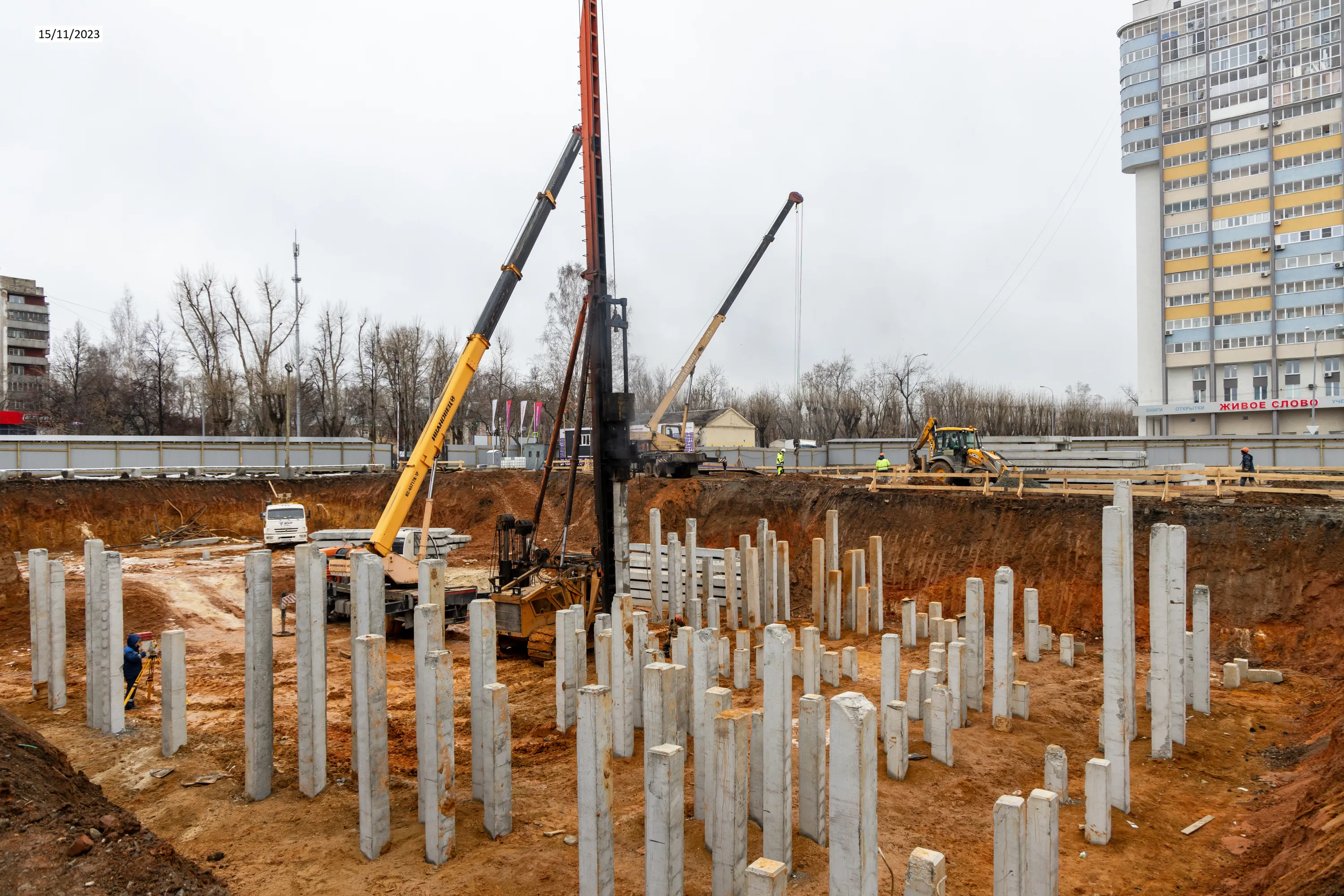 ЖК Страна Энтузиастов ход строительства