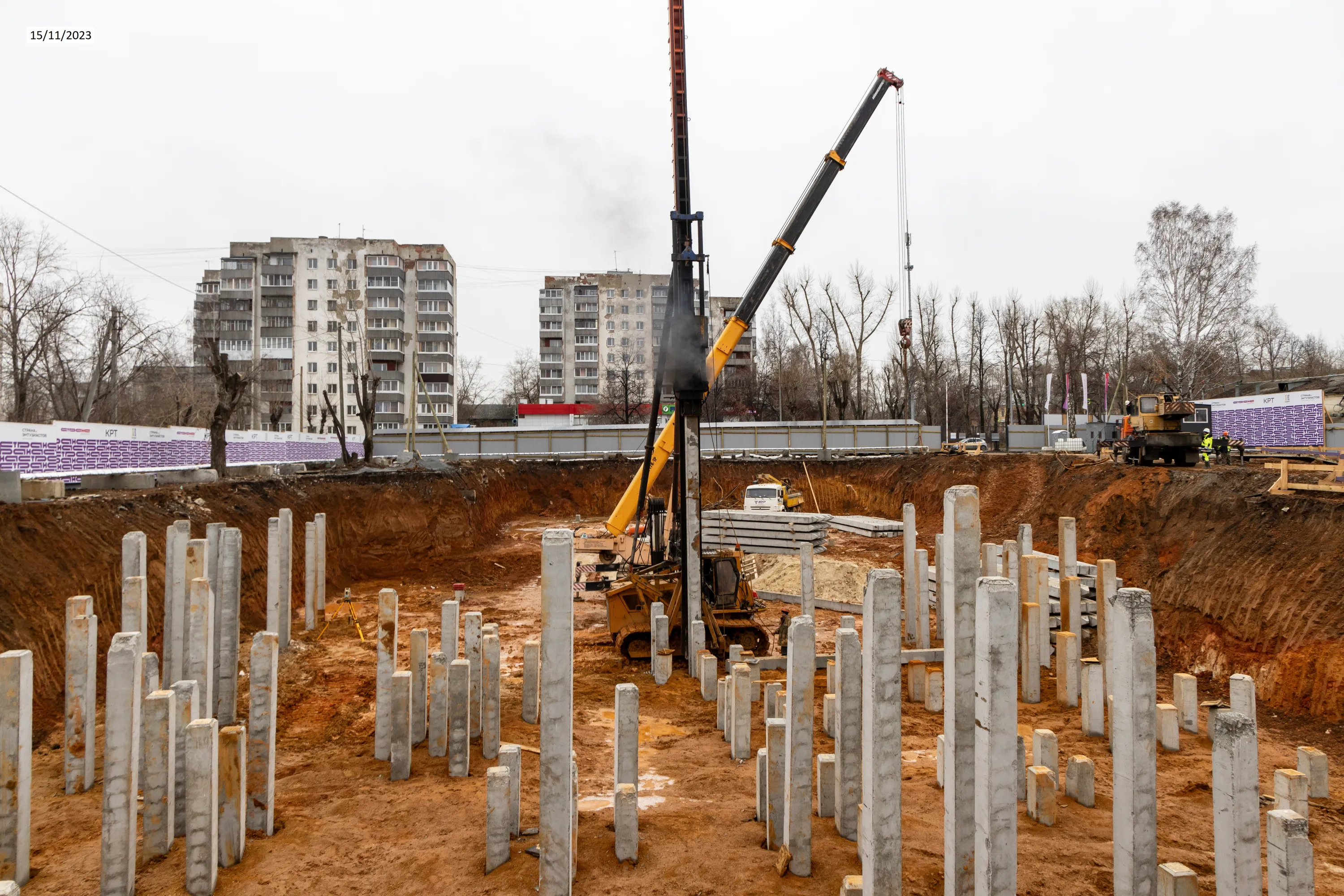 ЖК Страна Энтузиастов ход строительства