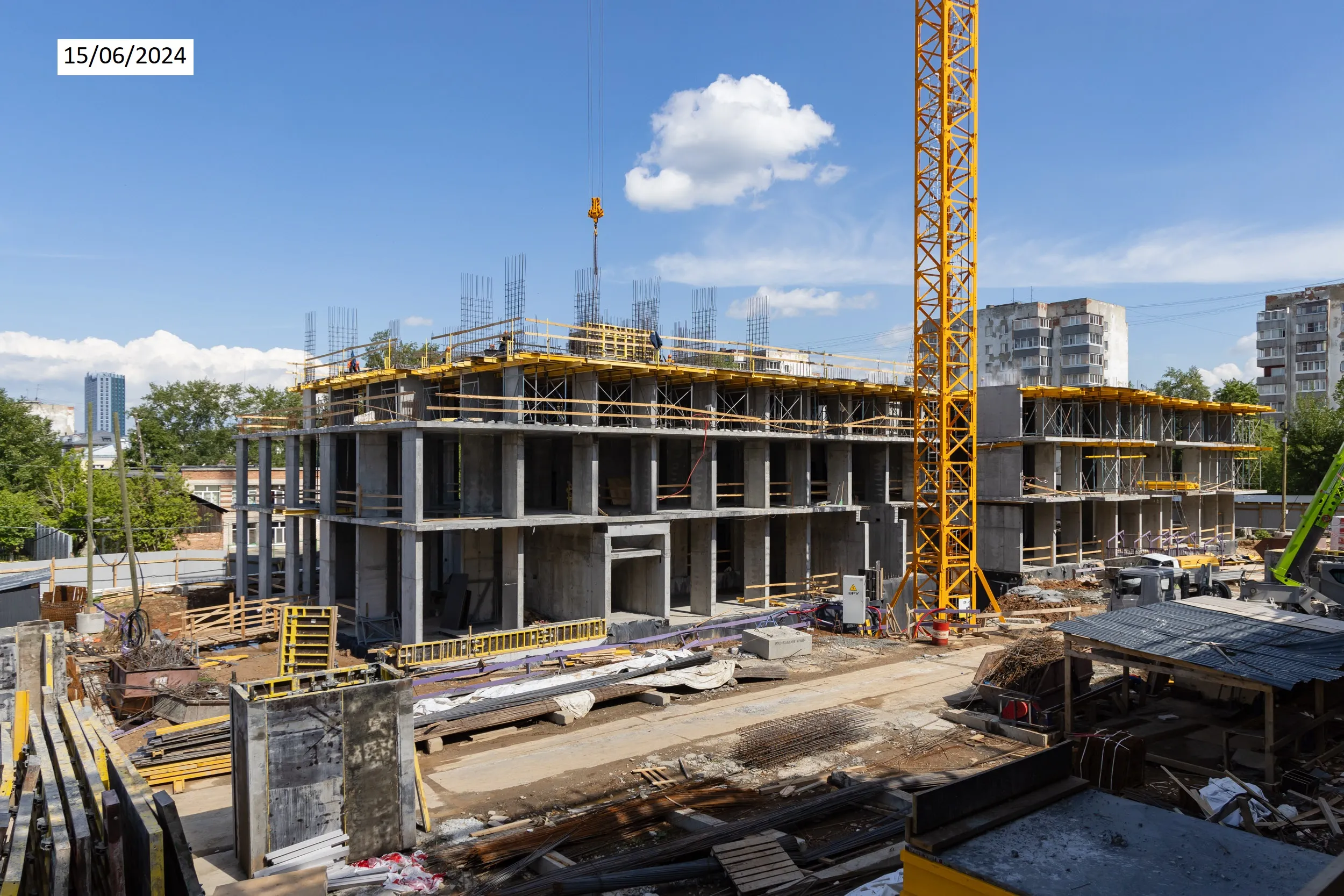 ЖК Страна Энтузиастов ход строительства