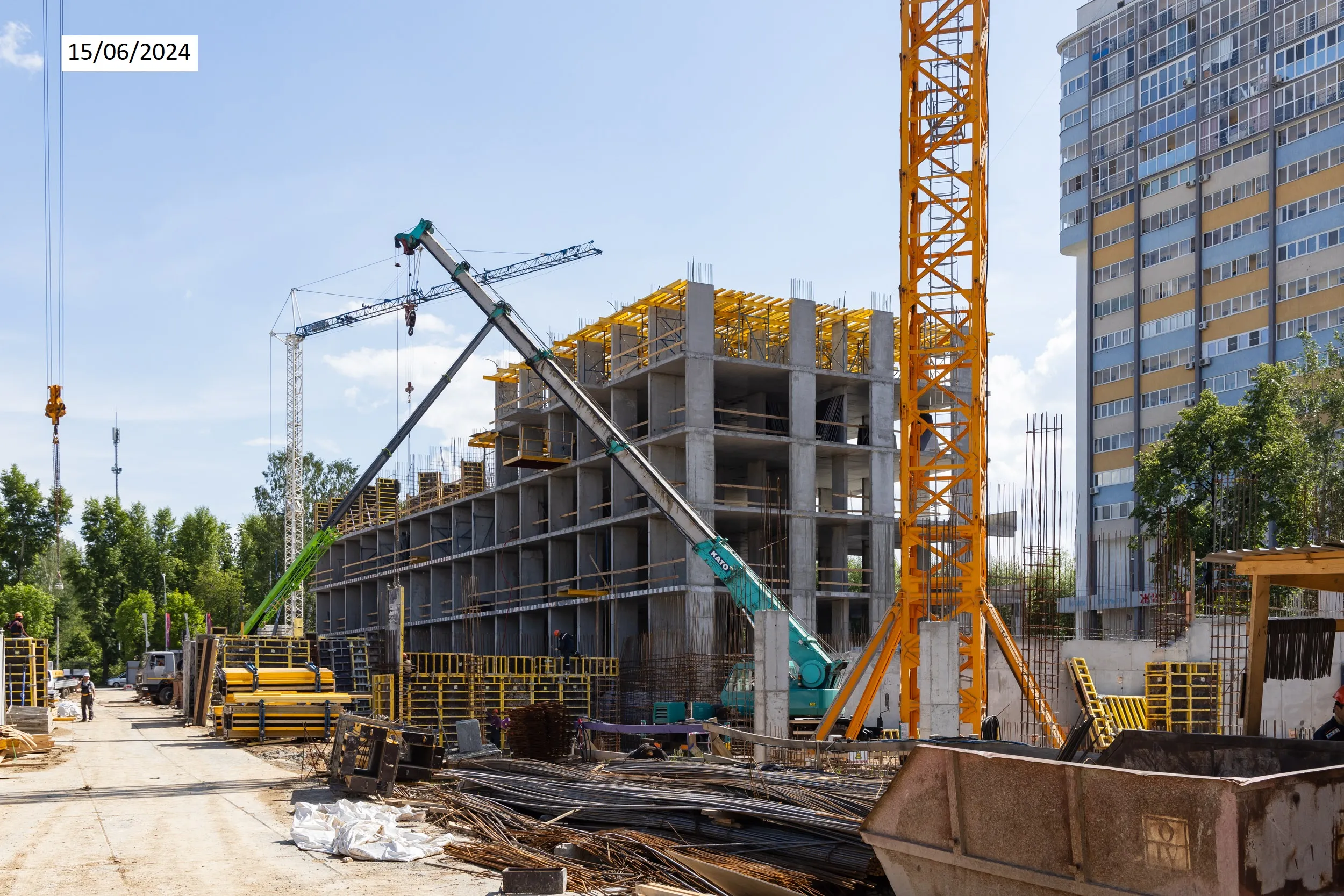 ЖК Страна Энтузиастов ход строительства