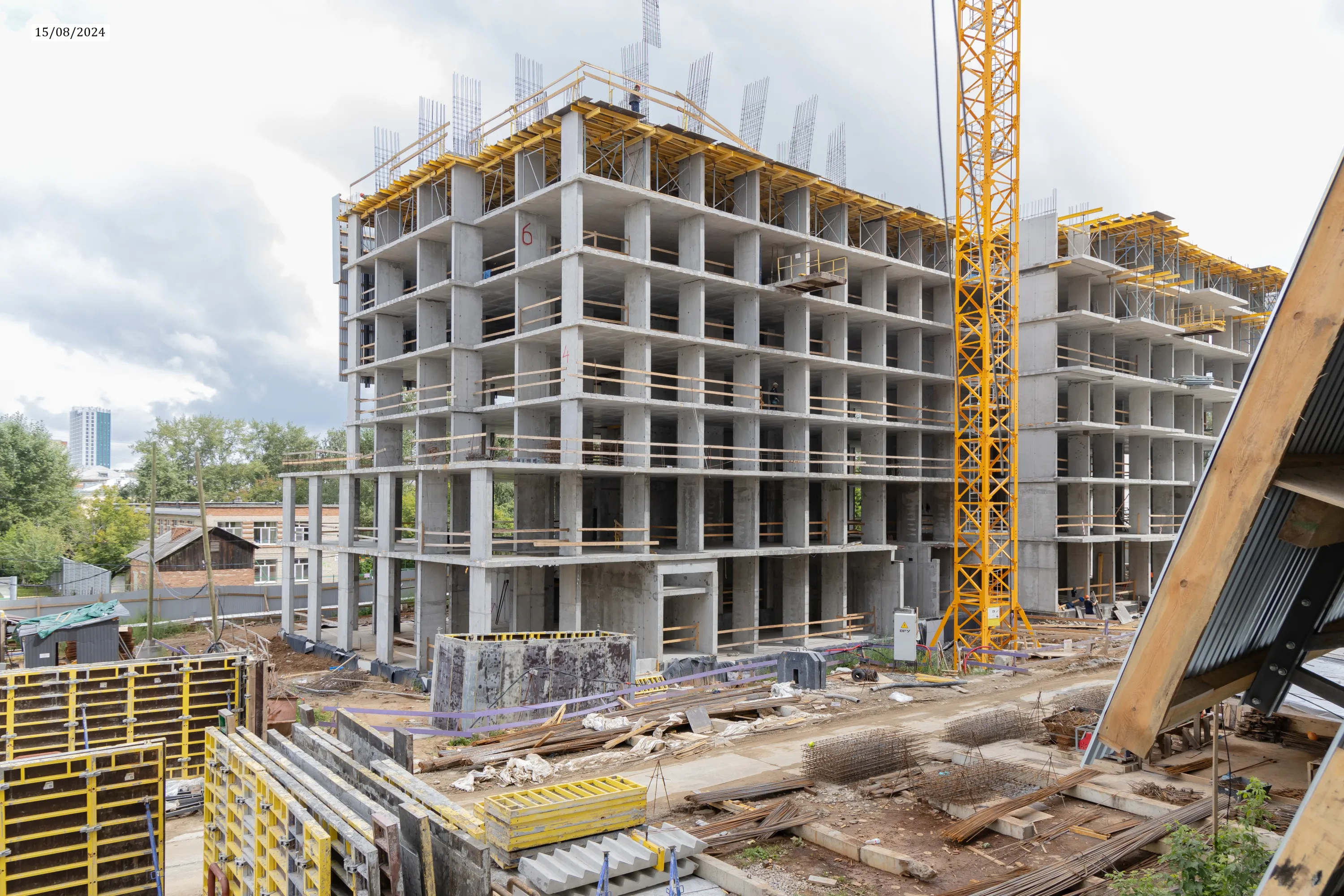 ЖК Страна Энтузиастов ход строительства