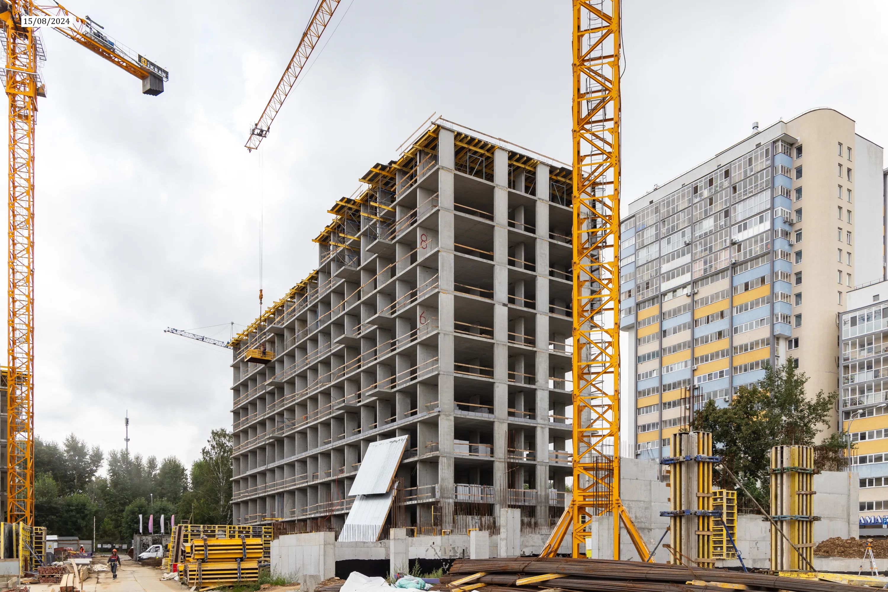 ЖК Страна Энтузиастов ход строительства