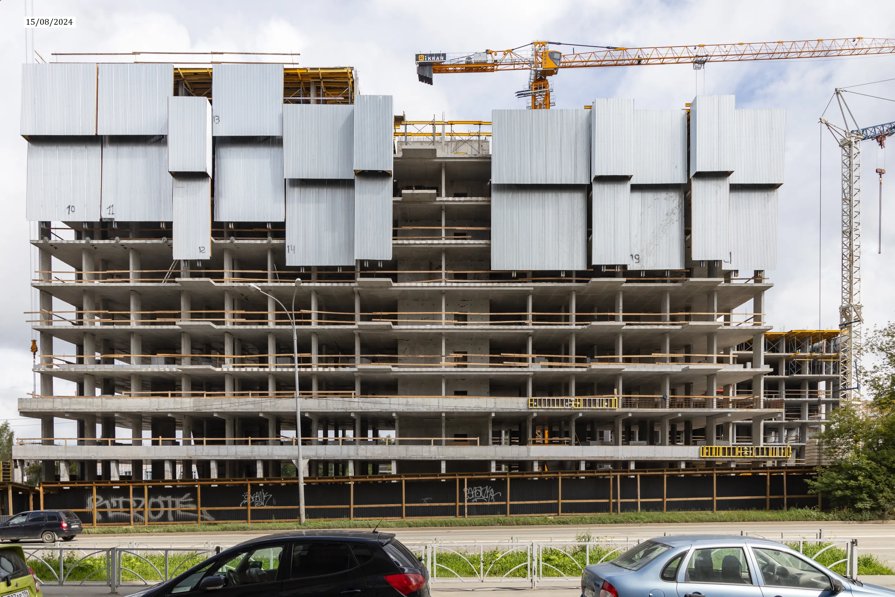 ЖК Страна Энтузиастов ход строительства