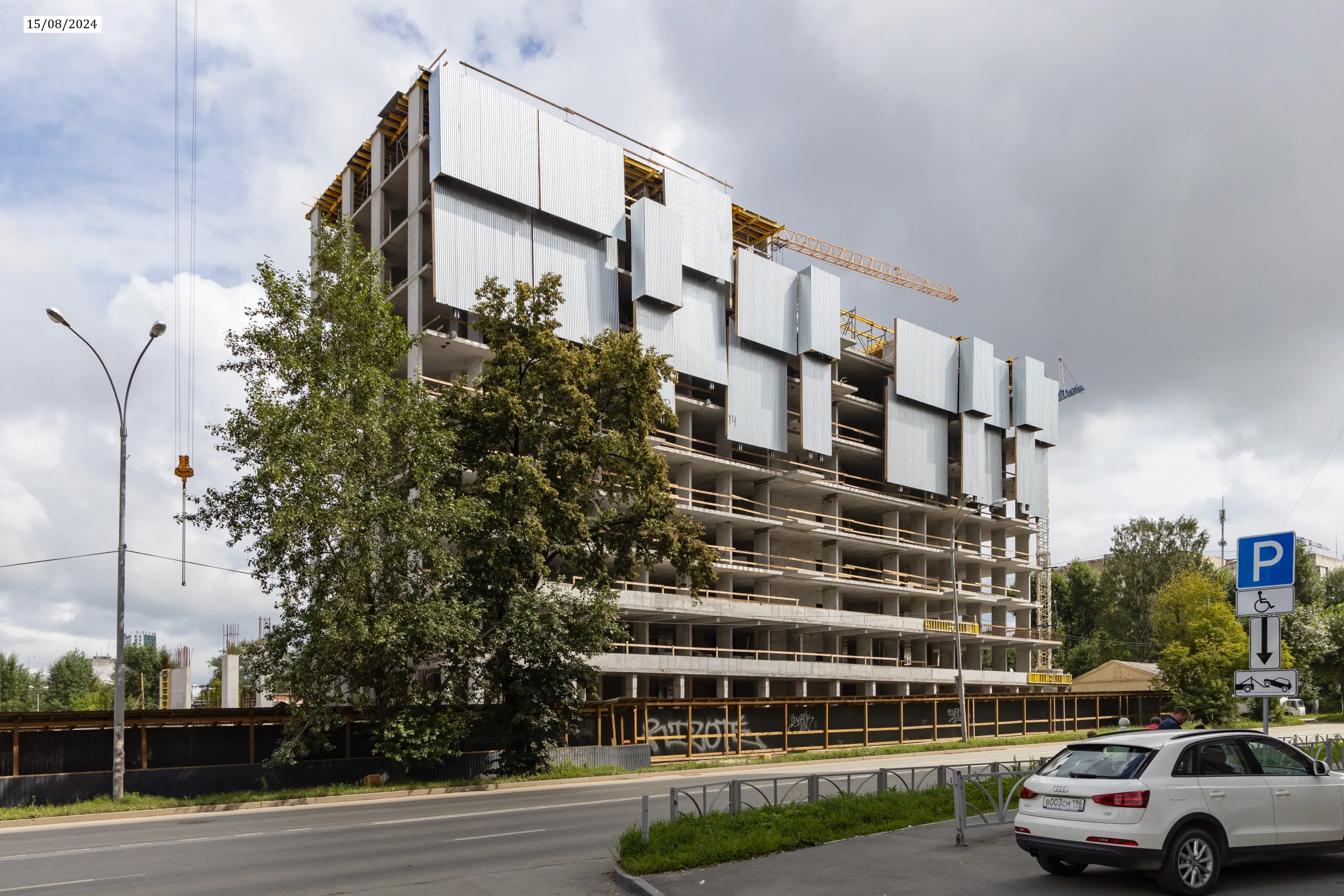 ЖК Страна Энтузиастов ход строительства