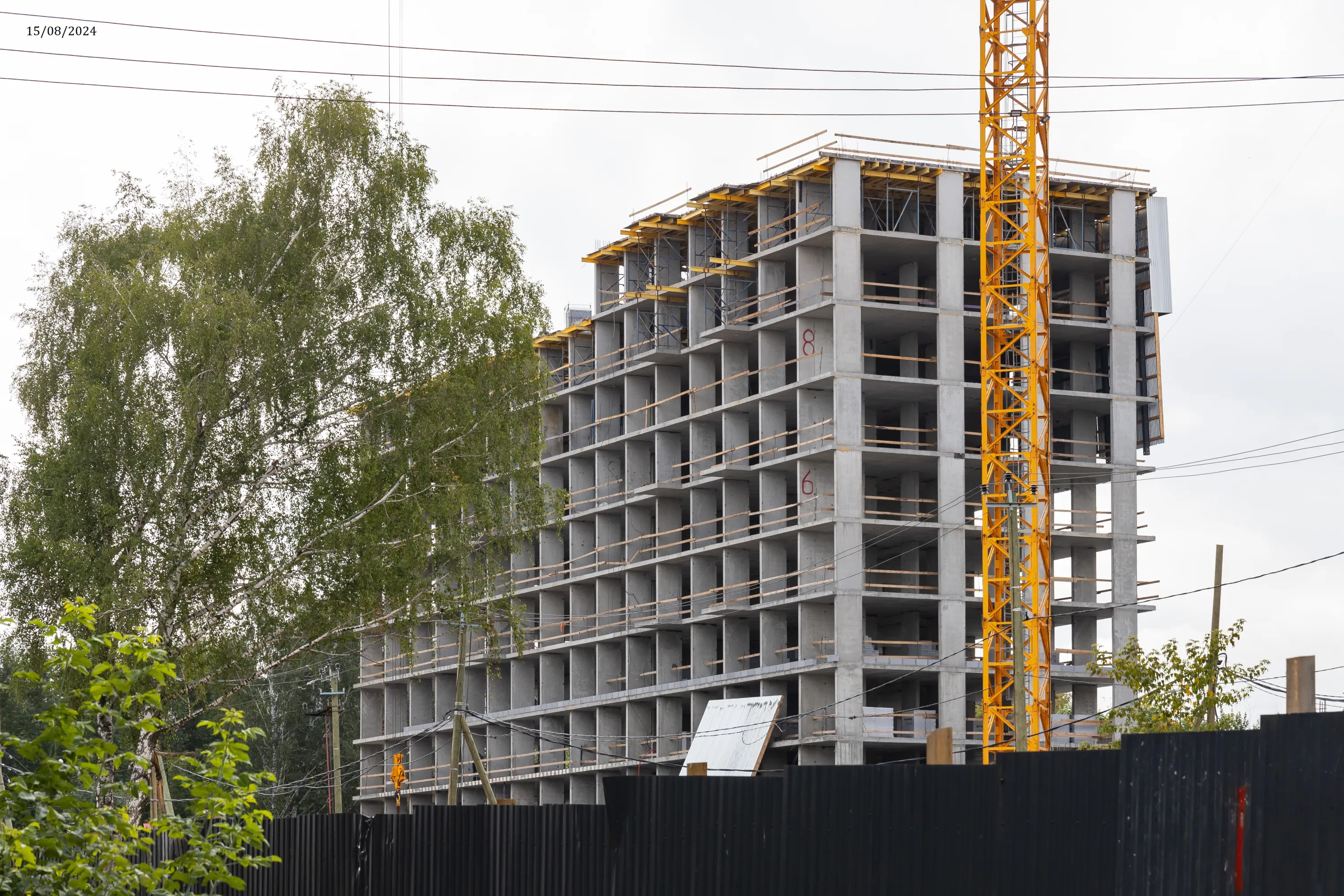 ЖК Страна Энтузиастов ход строительства