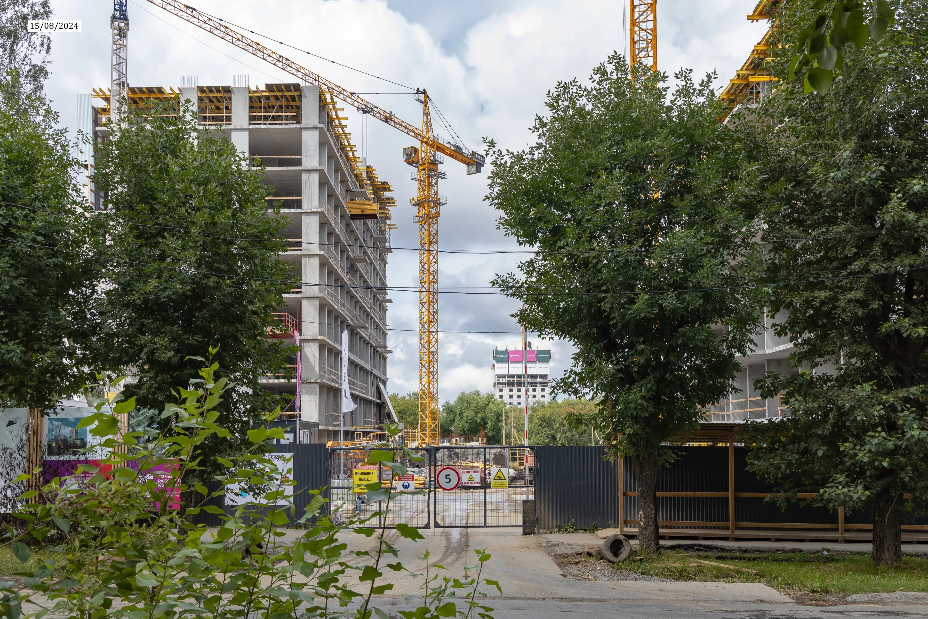 ЖК Страна Энтузиастов ход строительства