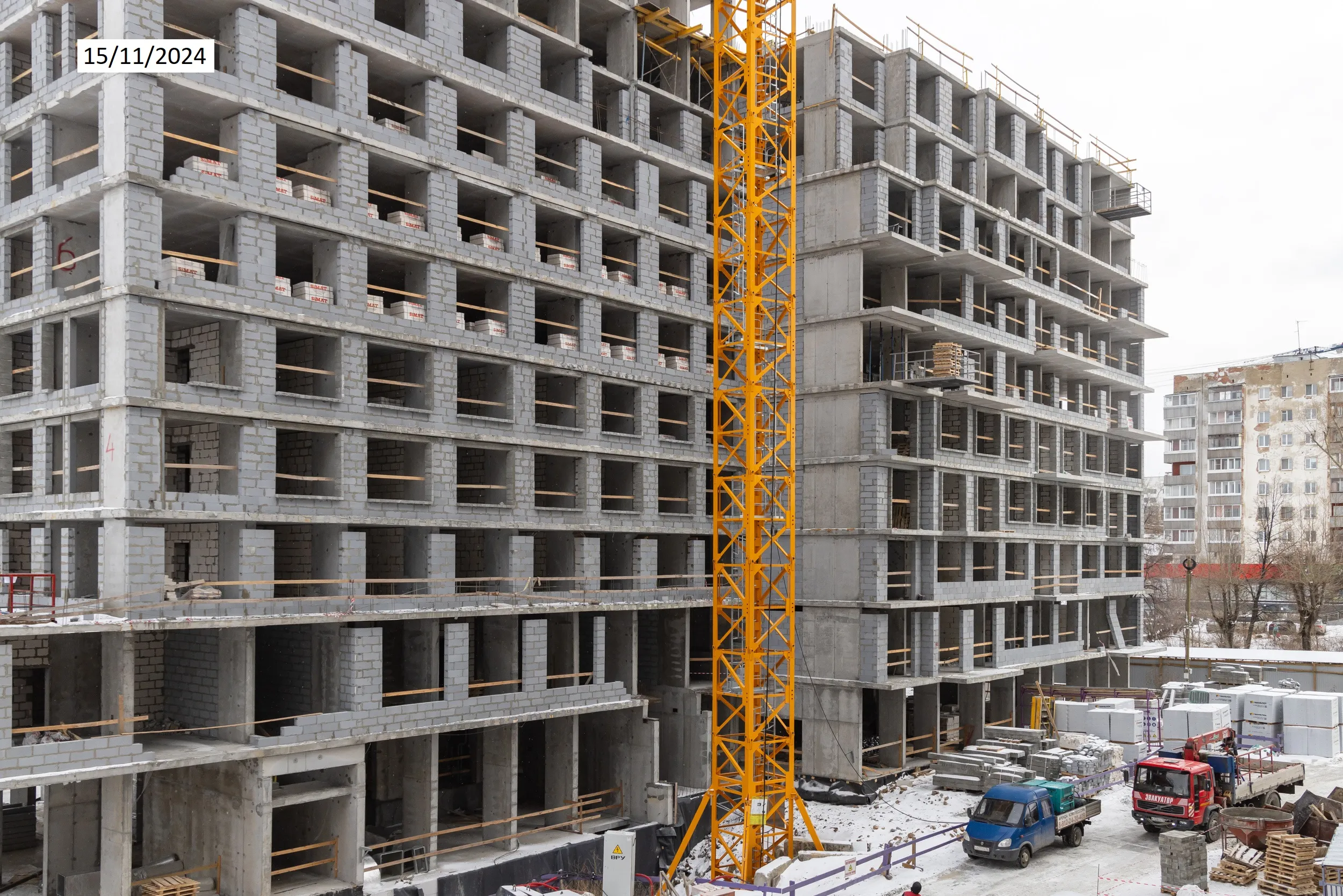 ЖК Страна Энтузиастов ход строительства